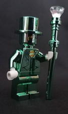 Lego~Mr Emerald Custom Minifigure~Made With Official Lego Parts~Mr Gold