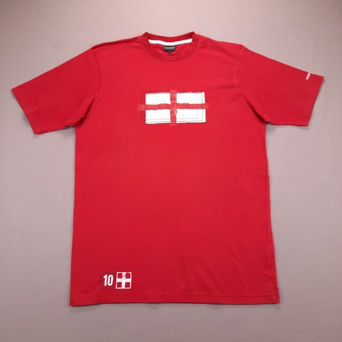 Kickers mens shirt - l, red