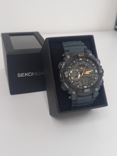 Mens Sekonda Wristwatch. Analogue And Digital Display. Fully Working. Boxed
