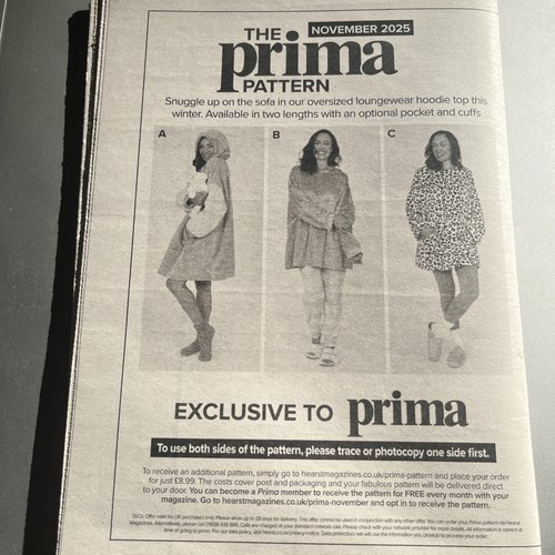 Prima sewing patterns - sewing,