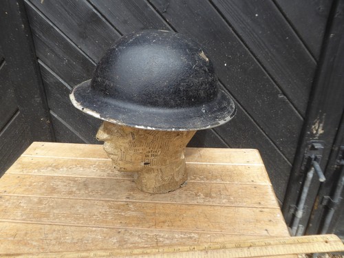 Ww2 british army helmet dated - ww2,