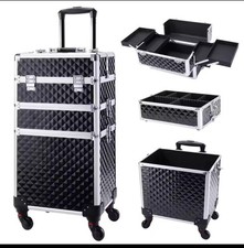 3-in-1 Rolling Makeup Case