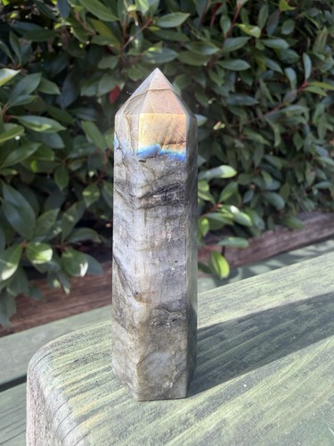 Labradorite tower - labradorite,