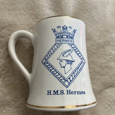 Rare Vintage HMS Hermes Royal