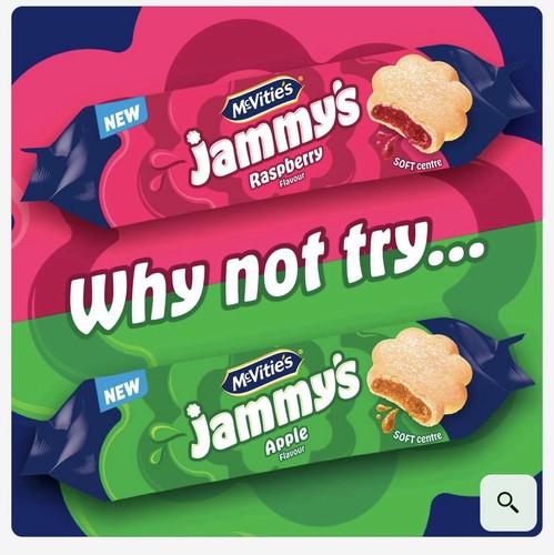 10x136g mcvities jammy - 10x136g, jammy’s