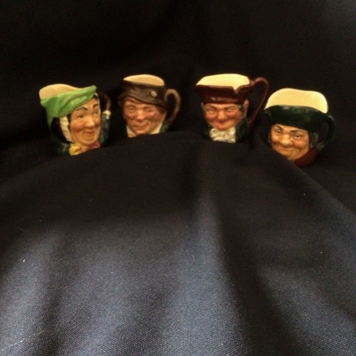 Four royal doulton miniture - four,