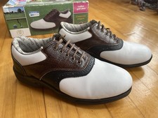 Worn once Ladies Golf Shoes UK 6 EU 39 – Real Leather, Coolmax Lining, X-ion