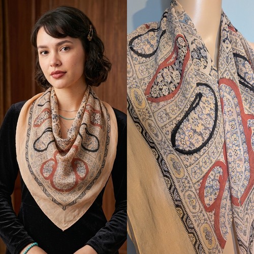 Vintage 30s 40s peach - 30s,