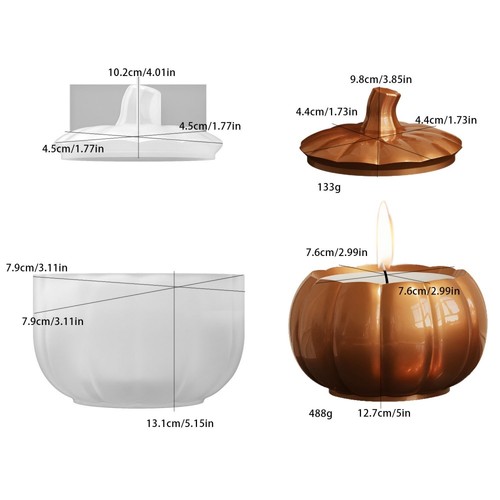 Halloween pumpkin storage box - pumpkin,