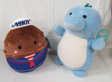 2 x Squishmallow -10" Ahoy