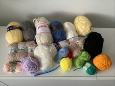 Yarn Job Lot Bundle 1.2kg Wool
