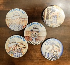 5 x Vintage Pin Badge