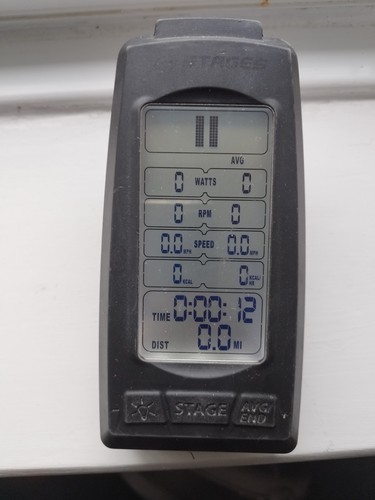 Stages spin bike console - stages,