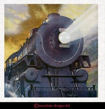 Train- Vintage steam train -
