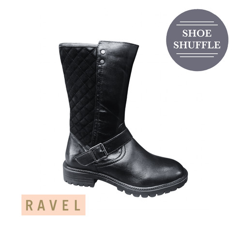Ravel leather mid - zip, up