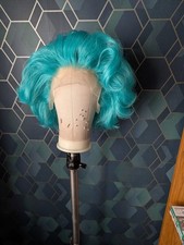 Bubblegum Blue Synthetic Lace