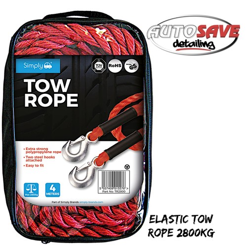 Simply tow rope 2800kg - rope, |tuv
