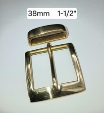 Solid Brass Single Square Belt