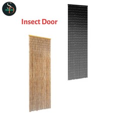 Insect Door Curtain Bamboo Hanging Curtains Doorway Elegant Fly Screen vidaXL