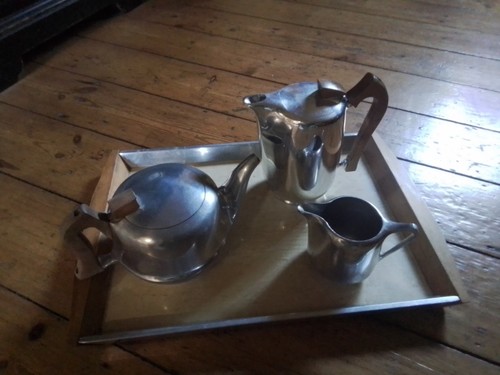 Vintage picquot ware tea - vintage,