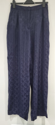 Zara trousers dark blue - zara,