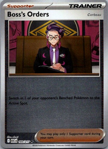 Boss orders corbeau - boss's,