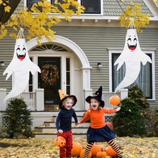  2pcs Windsock Flag, Spooky