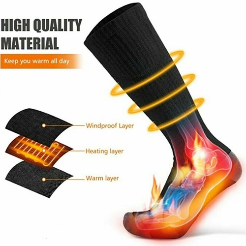 Electric heated socks - electric,