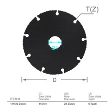 Multi-Purpose Saw Blade 115mm
