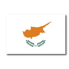 Cyprus flag car magnet - car,