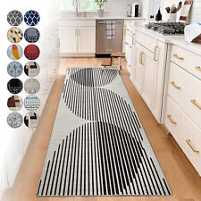 Non Slip Hall Runner Rug Long