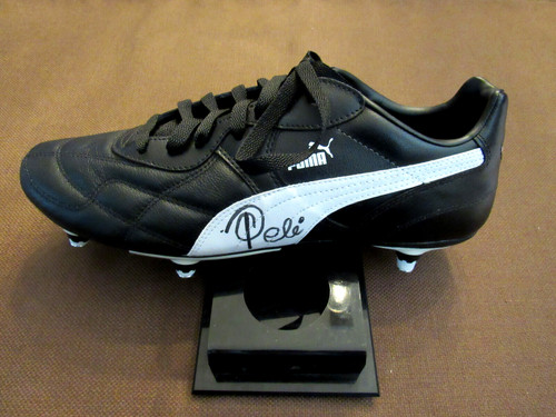 Pele brazil cosmos hof signed - hof,