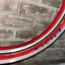 2 x DDG  Yo Yo Bicycle Rims. Sumo 24” x 1.75mm RED  32h  NOS