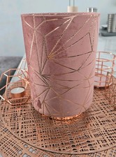 Lamp. Copper Tone Coloured