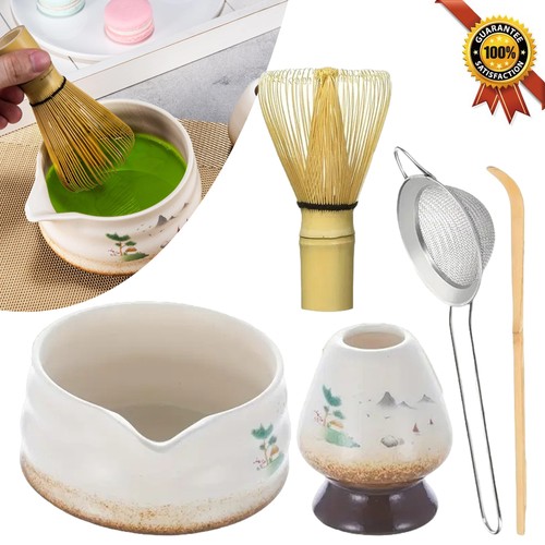 5pcs matcha tea set bowl - tea,