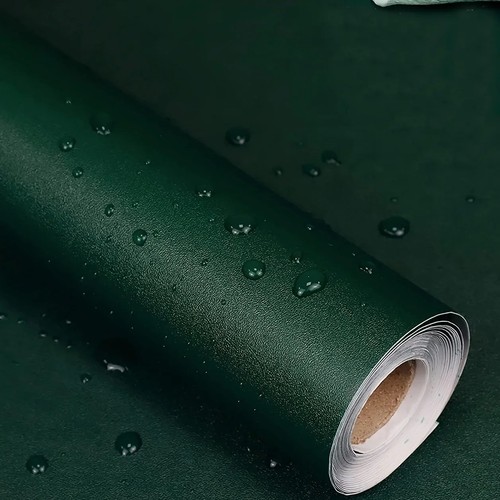 Matte dark green peel - peel, stick