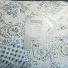 Patchwork Toile Blue & White
