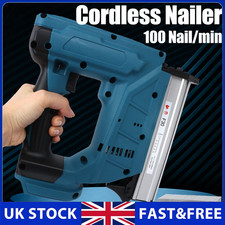 Cordless Brad Nailer Nail Gun For Makita 18V No Battery + 5000 Nail