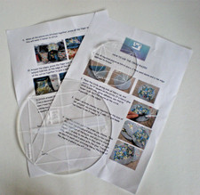 Sew Totally Trisha Circle Rulers,5 + 2.5 Inches.Patchwork,Applique,Sewing,Crafts