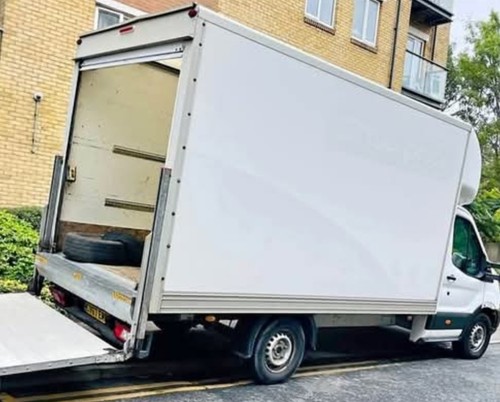 Man with van house movers - with,