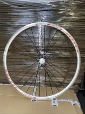 FRONT racing Mach1 Omega 700c Sealed Q/R Omega Hub White Bicycle Wheel