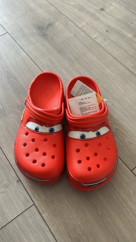 Lightning mcqueen crocs clogs - mcqueen,