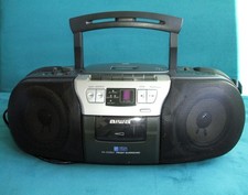 AIWA CSD-ES360 Portable Cassette Tape Player Recorder CD Radio Large Boombox