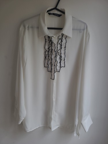 Womens long sleeved cream - long,