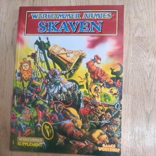 Warhammer armies skaven book - warhammer,