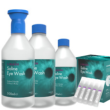 Eye Wash Bottles & 20ml Pods -