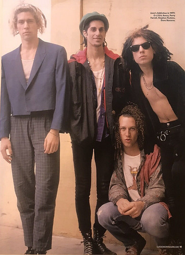 Janes addiction magazine - janes, a4