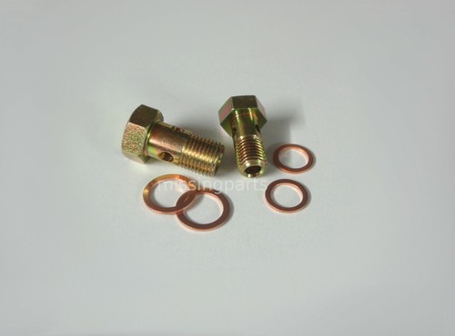 Banjo bolt set yellow - set,