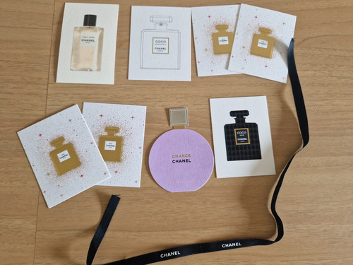 Chanel perfume cards - ,