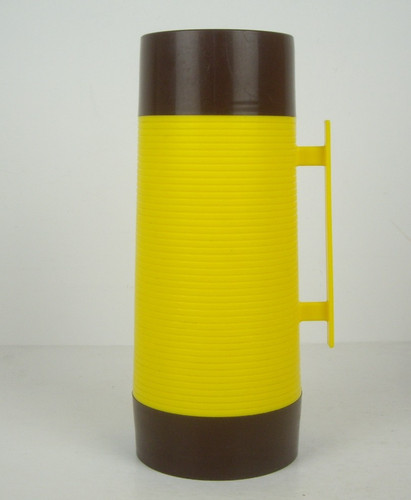 Vintage yellow brown aladdin - yellow,